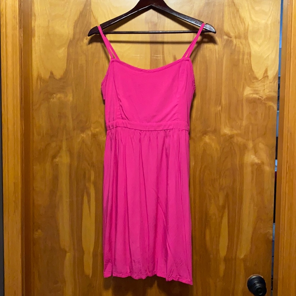 Pink summer dress